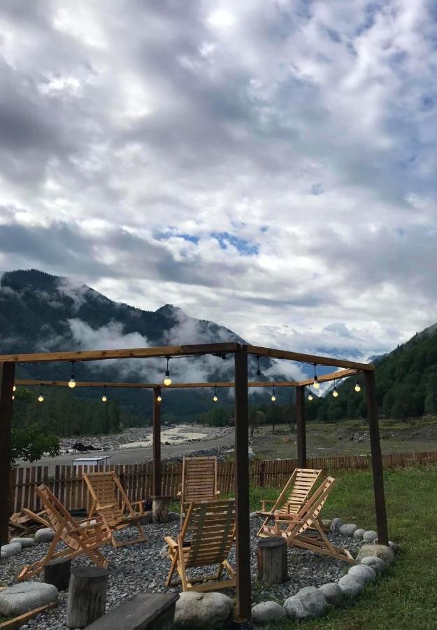 Hotel Chubezeni Mestia Kültér fotó